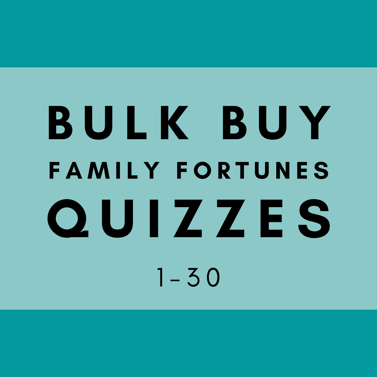 Family Fortunes Bulk Buys | Family Fortunes Questions And Answers | Instant Download